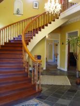 Stairway to suites Grand stairway to suites in Country Cottage on Black Sheep Farm, Northland, New Zealand